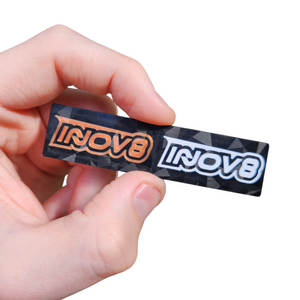 INOV8 3DX Wing Endplates for 1/10th EP Onroad - White Logo