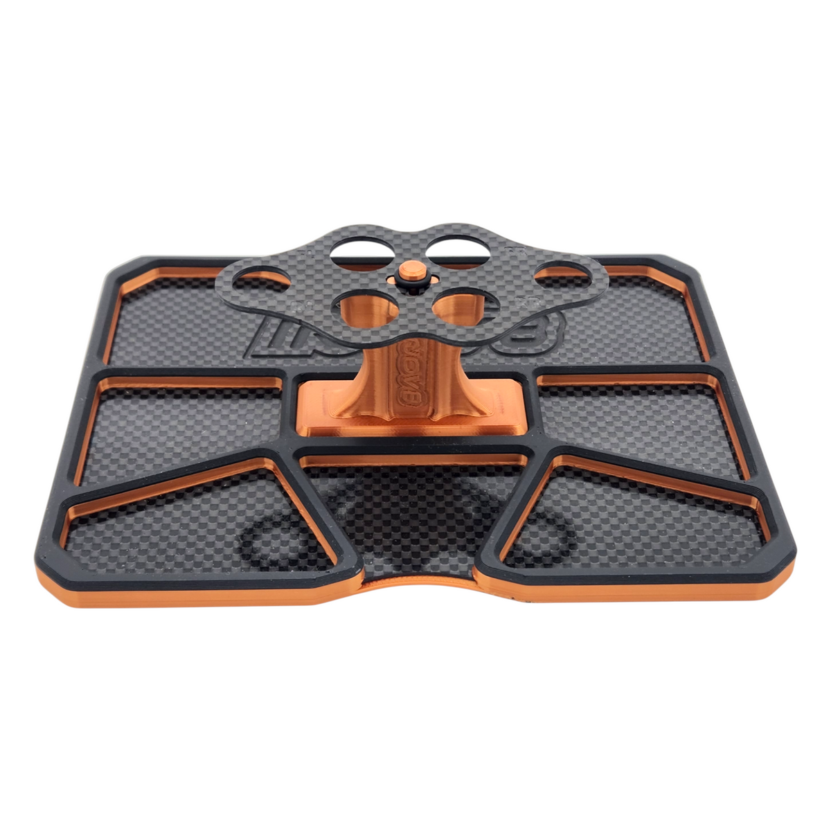 INOV8 3DX Carbon 1/10th Onroad Shock/Diff Rebuild Stand - Bronze