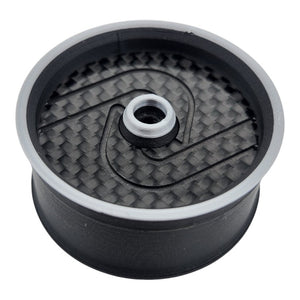 INOV8 3DX Carbon Steering Wheel for FlySky Noble/Noble Pro (Silver)