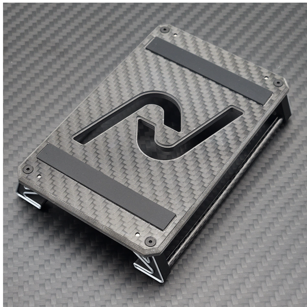 INOV8 3DX Carbon Car Stand for 1/10th & 1/12th Onroad (Silver)