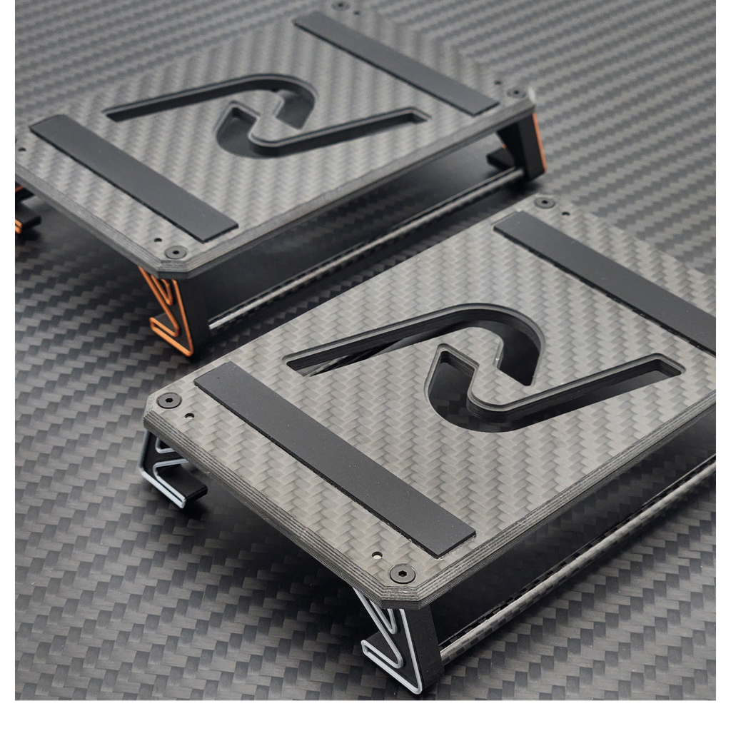 INOV8 3DX Carbon Car Stand for 1/10th & 1/12th Onroad (Silver)