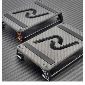 INOV8 3DX Carbon Car Stand for 1/10th & 1/12th Onroad (Silver)