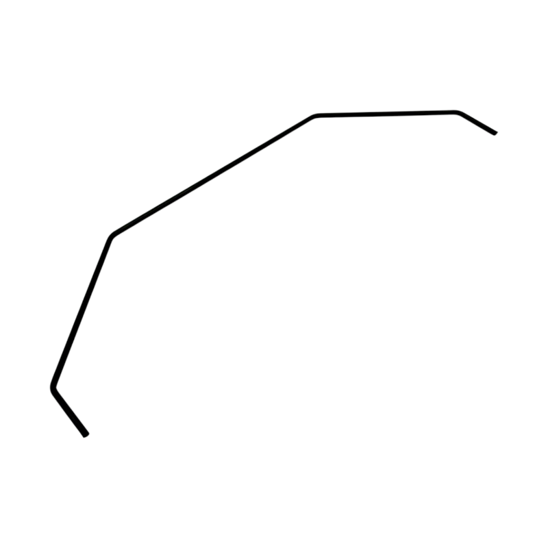 RC MAKER 4127 - Anti-Roll Bar (1.3mm) (1) (Option)