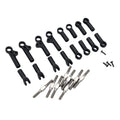 RC MAKER 10022 - 4.8mm Turnbuckle Upper Arm Set (Raw Titanium)