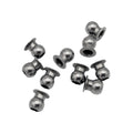 RC MAKER 4118 - 4.8mm Stahlkugelbolzen, poliert, weiblich (10)