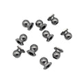 RC MAKER 4119 - 5,0 mm Stahlkugelbolzen, poliert, weiblich (10)