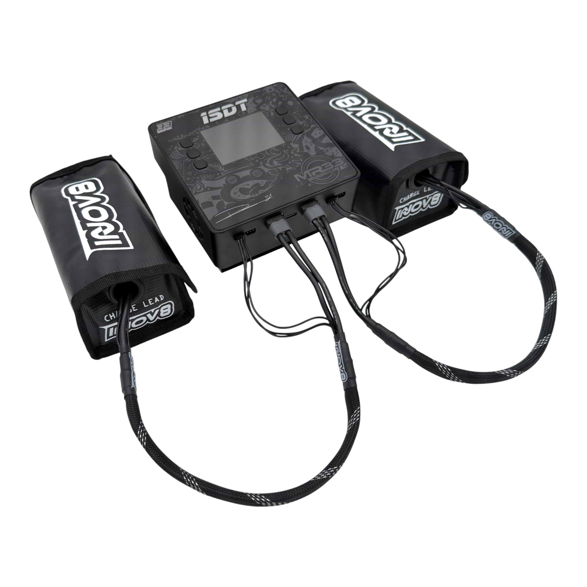 INOV8  EleX Premium Charging Cables 50cm 4mm to 5mm Bullet