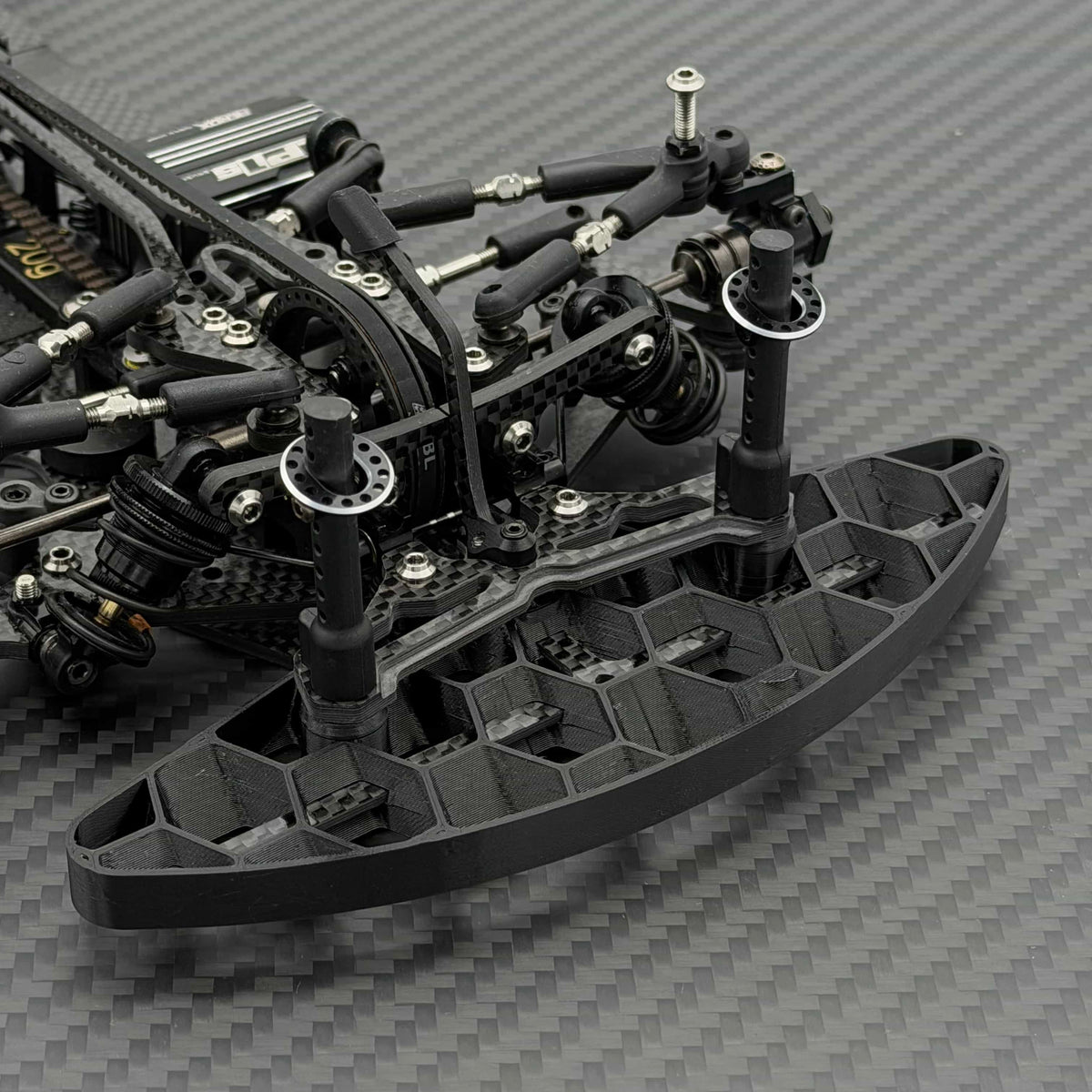 INOV8 X-Lite Front Karosserie Höhenversteller für 1/10 Onroad (6mm Stift)