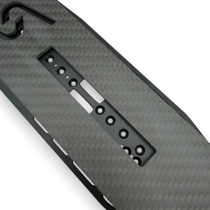 INOV8 3DX Carbon Tweak Plate für 1/10 Onroad (Silber)