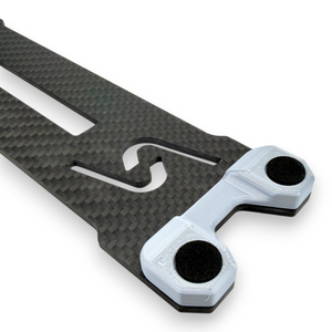 INOV8 3DX Carbon Tweak Plate für 1/10 Onroad (Silber)