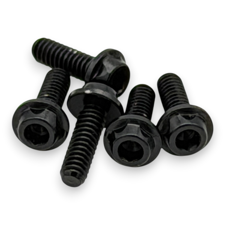 INOV8 X-Lite Black 7075 Aluminium Screws (5) (Assorted Sizes)