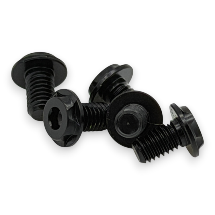 INOV8 X-Lite Black 7075 Aluminium Screws (5) (Assorted Sizes)