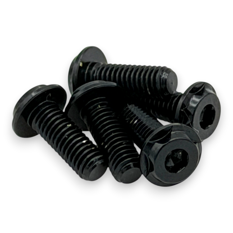INOV8 X-Lite Black 7075 Aluminium Screws (5) (Assorted Sizes)