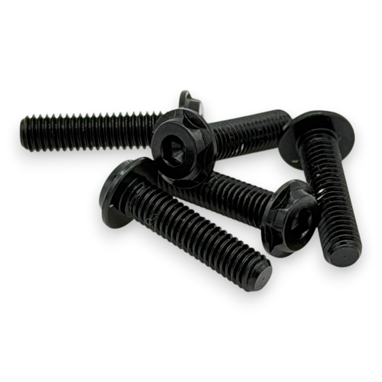 INOV8 X-Lite Black 7075 Aluminium Screws (5) (Assorted Sizes)