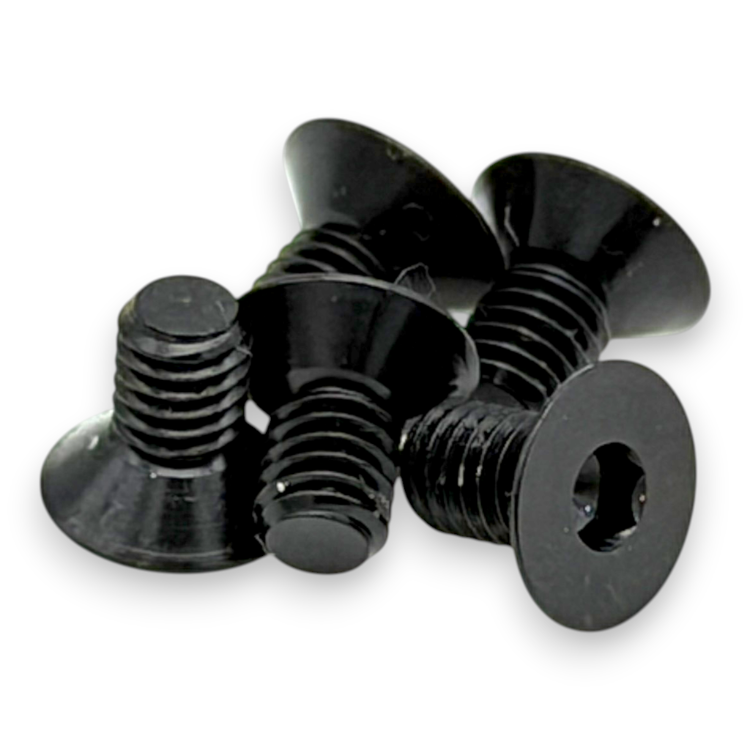INOV8 X-Lite Black 7075 Aluminium Screws (5) (Assorted Sizes)