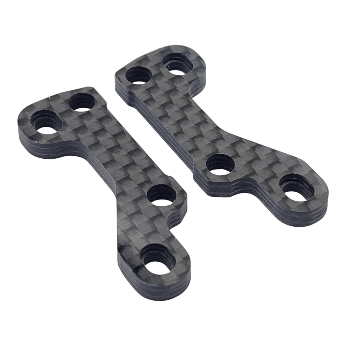 RC MAKER 1051 - Short (-2mm) Wheelbase Front Upper Bulkheads (Option)