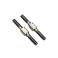 RC MAKER 14101 - Gr.5 Titanium Rear Toe/Front Steering Link Turnbuckles 3x28mm (2) (Option)