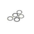 RC MAKER 4044 - 4x6x0.2mm Stainless Steel Shim (5)
