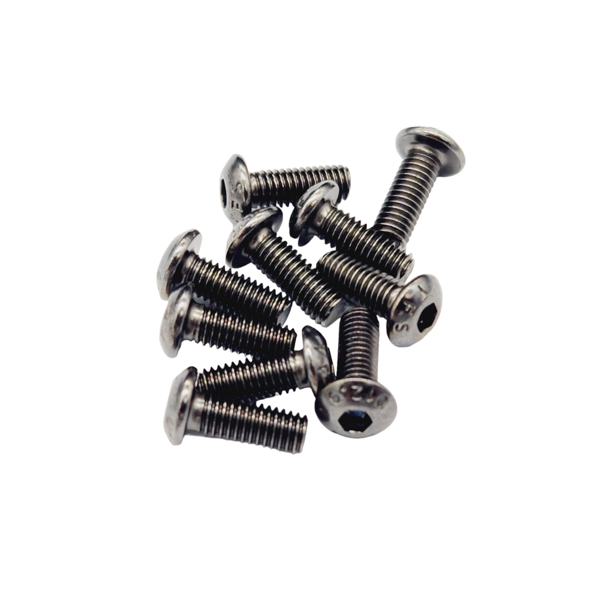 RC MAKER 9019 - M3 x 8mm Button Head Screws (10)