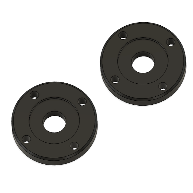 RC MAKER 3038 - Machined Shock Piston (Progressive & Standard Shocks) (2) (Option)