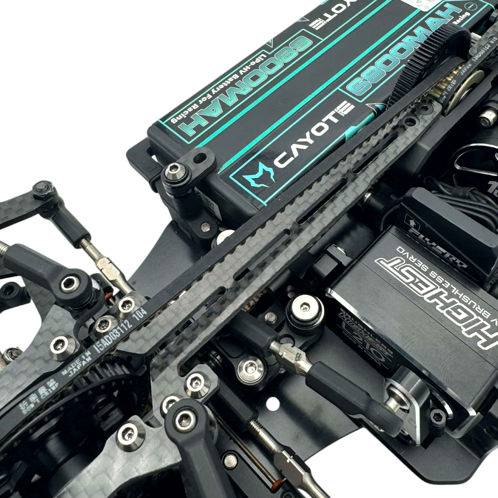 INOV8 SlimX 2.0mm Carbon Topdeck Type 2 for Yokomo MS2.0